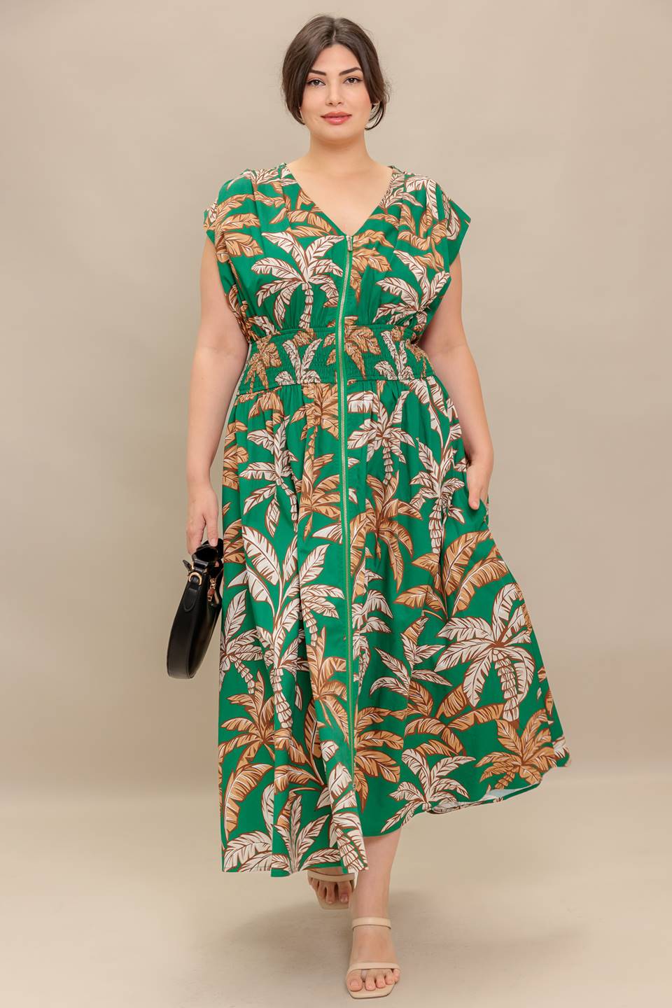 Positano midi dress