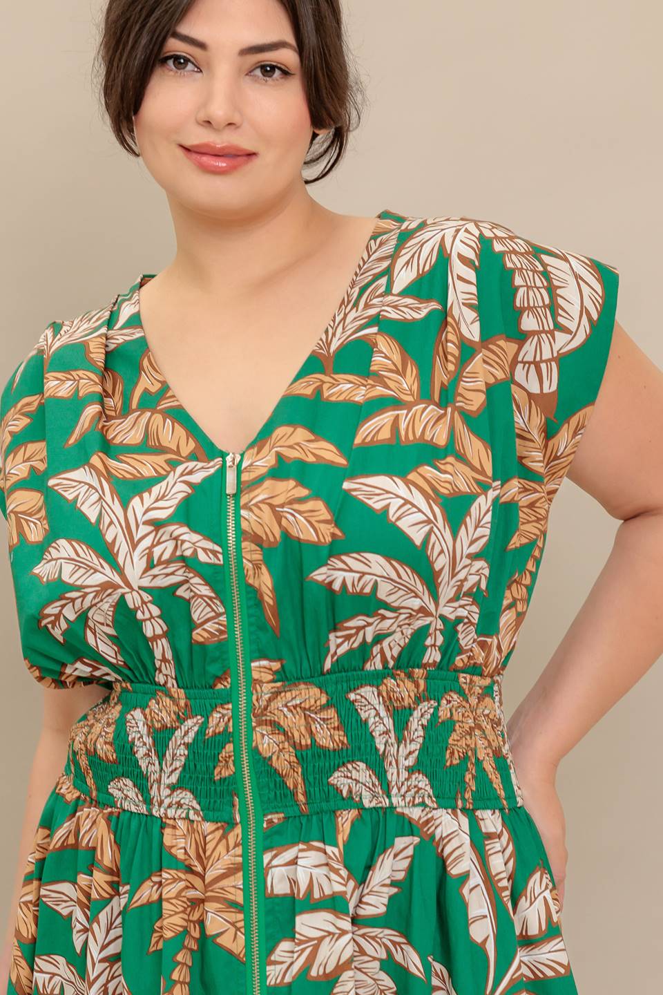 Positano midi dress
