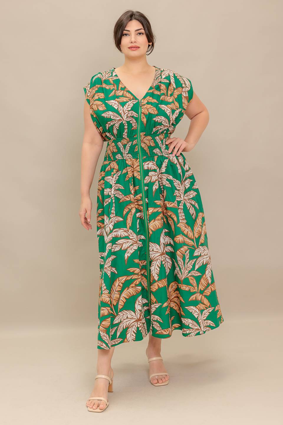 Positano midi dress