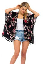 Crochet Trimming Kimono