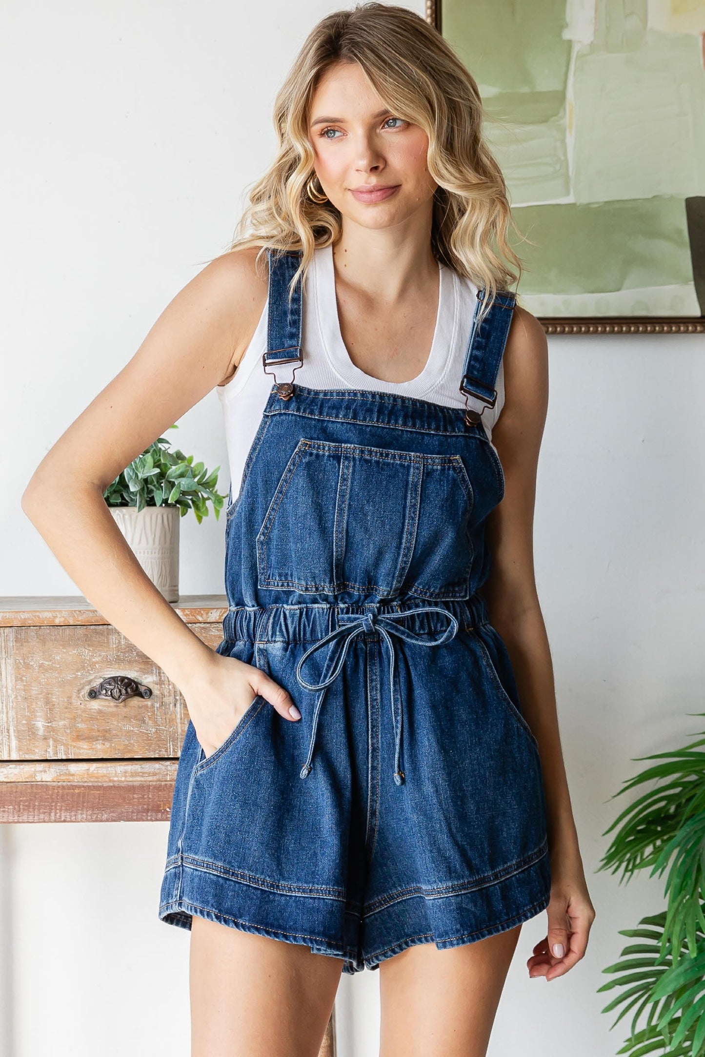 Tulum Denim Shortalls