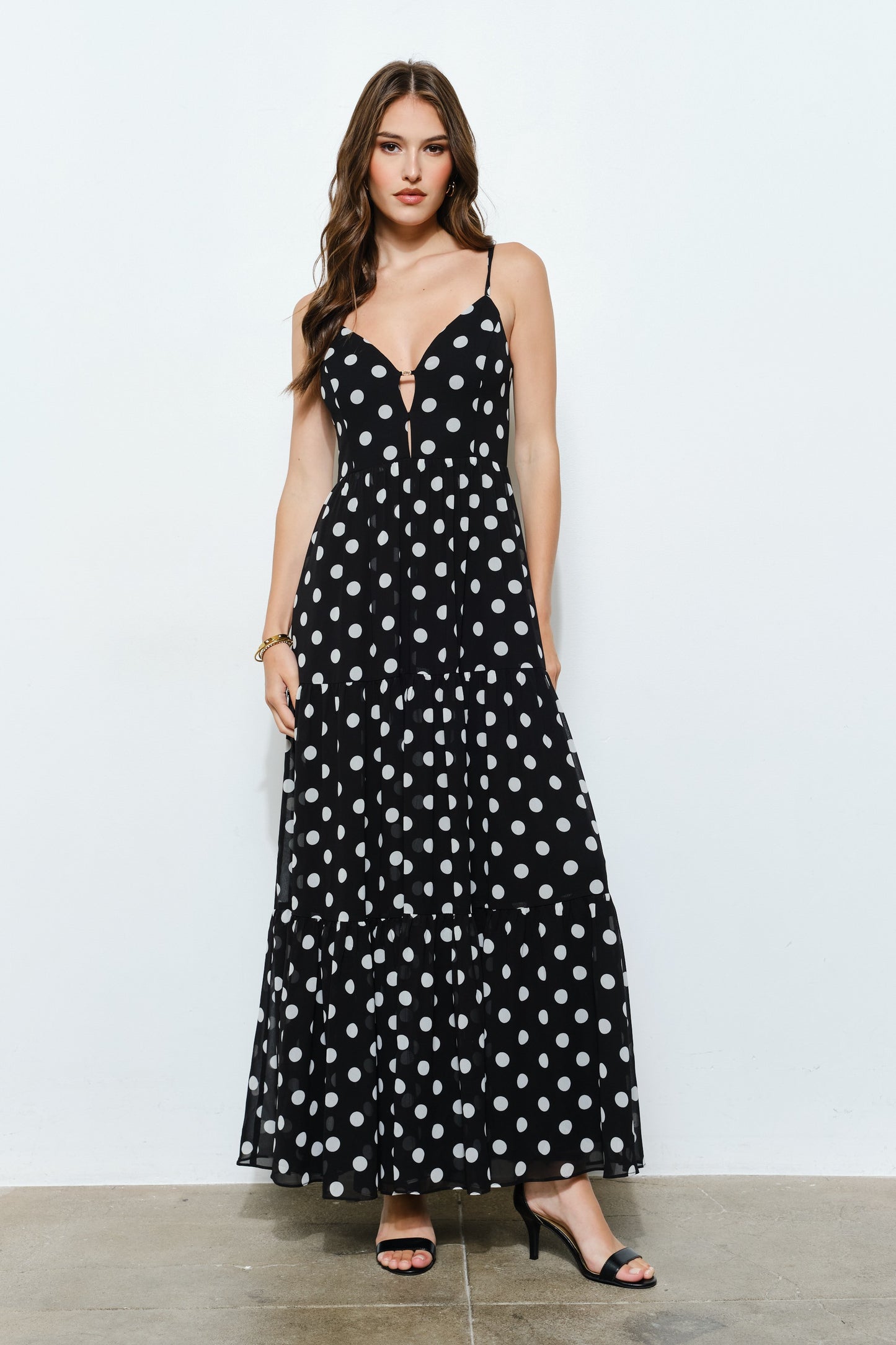Paloma's Polka Dots Maxi Dress