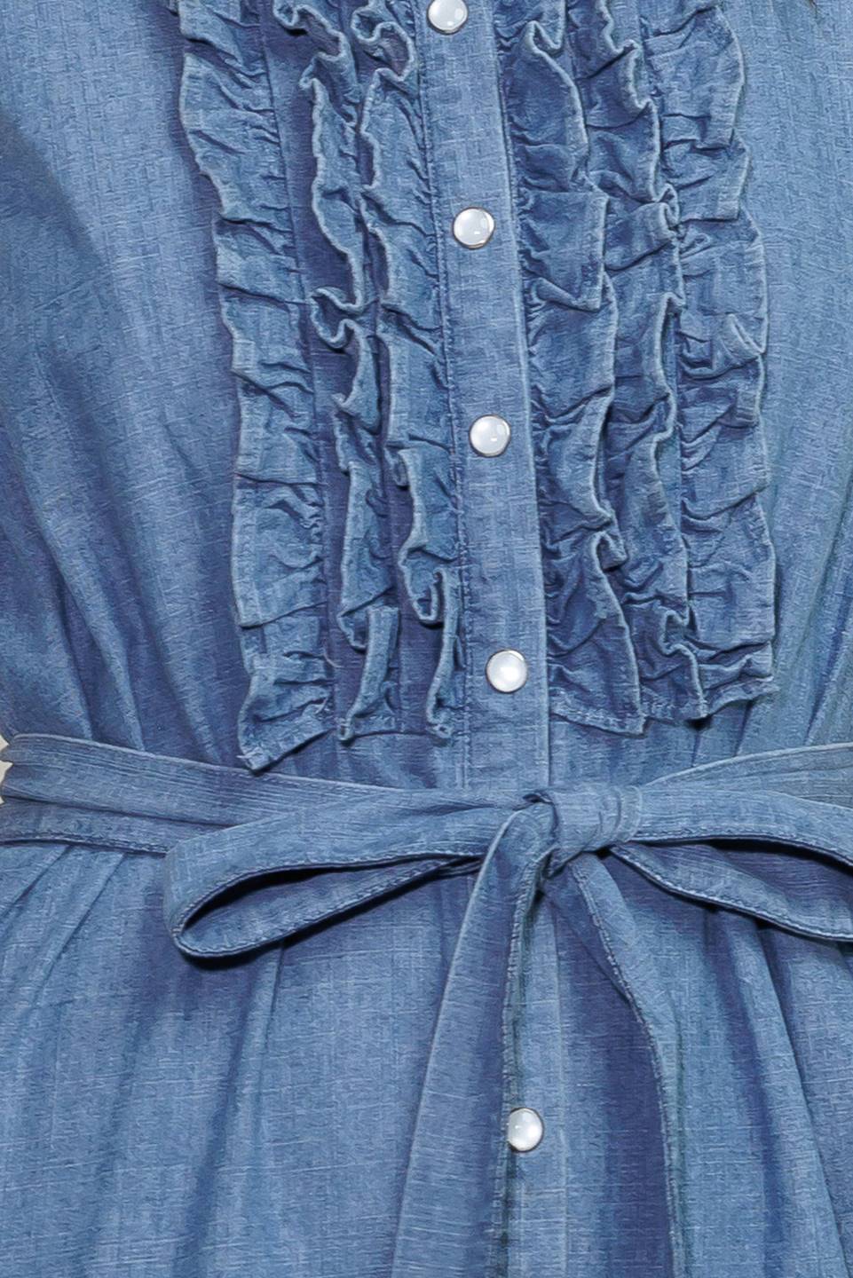 Blue Luxe Maxi Dress