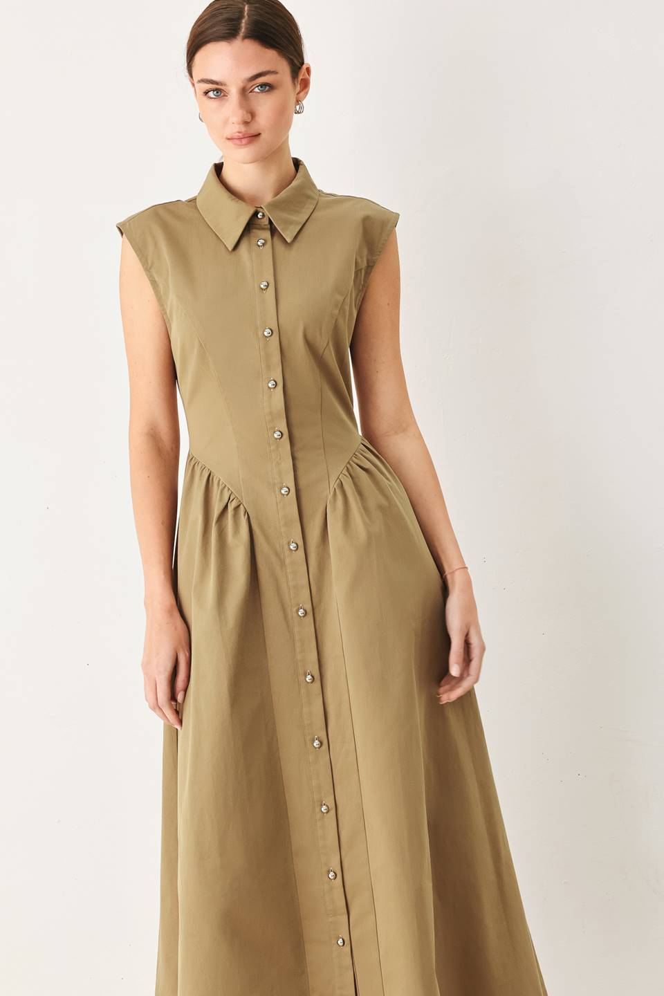 Latte Midi Dress