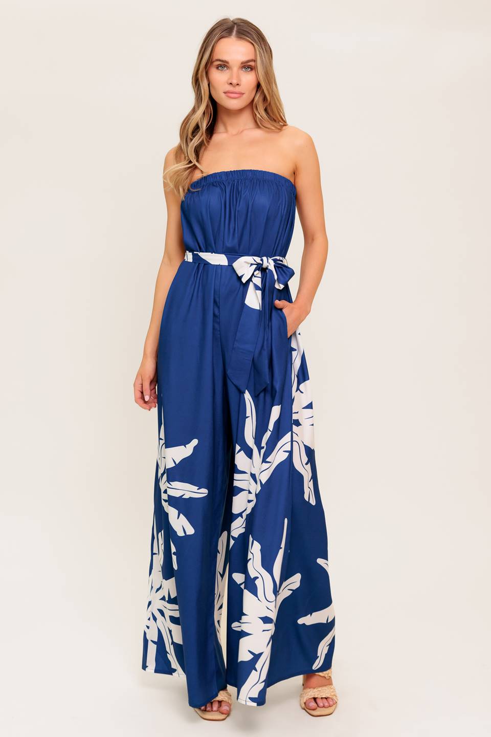 Cuba Blue Jumpsuit