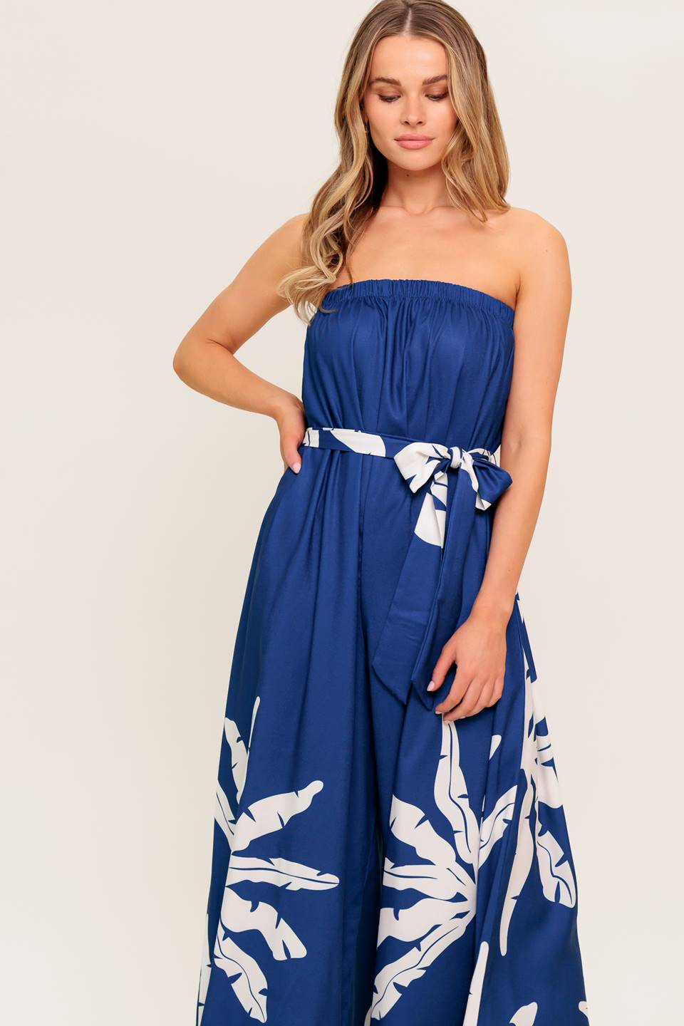 Cuba Blue Jumpsuit