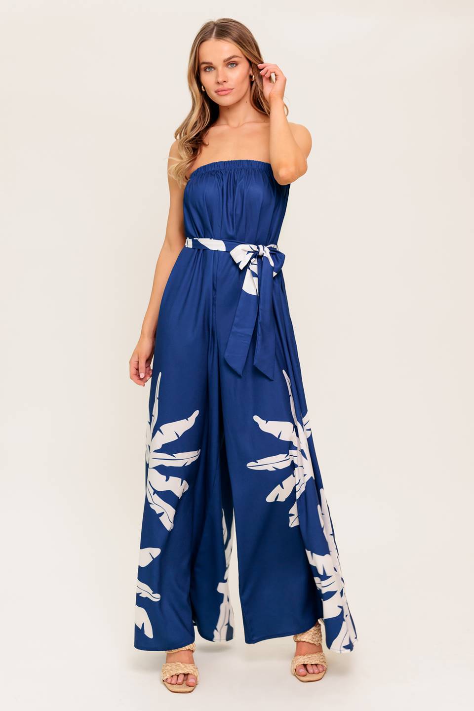 Cuba Blue Jumpsuit