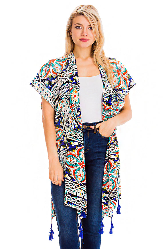 Sheer kimono cardigan sales